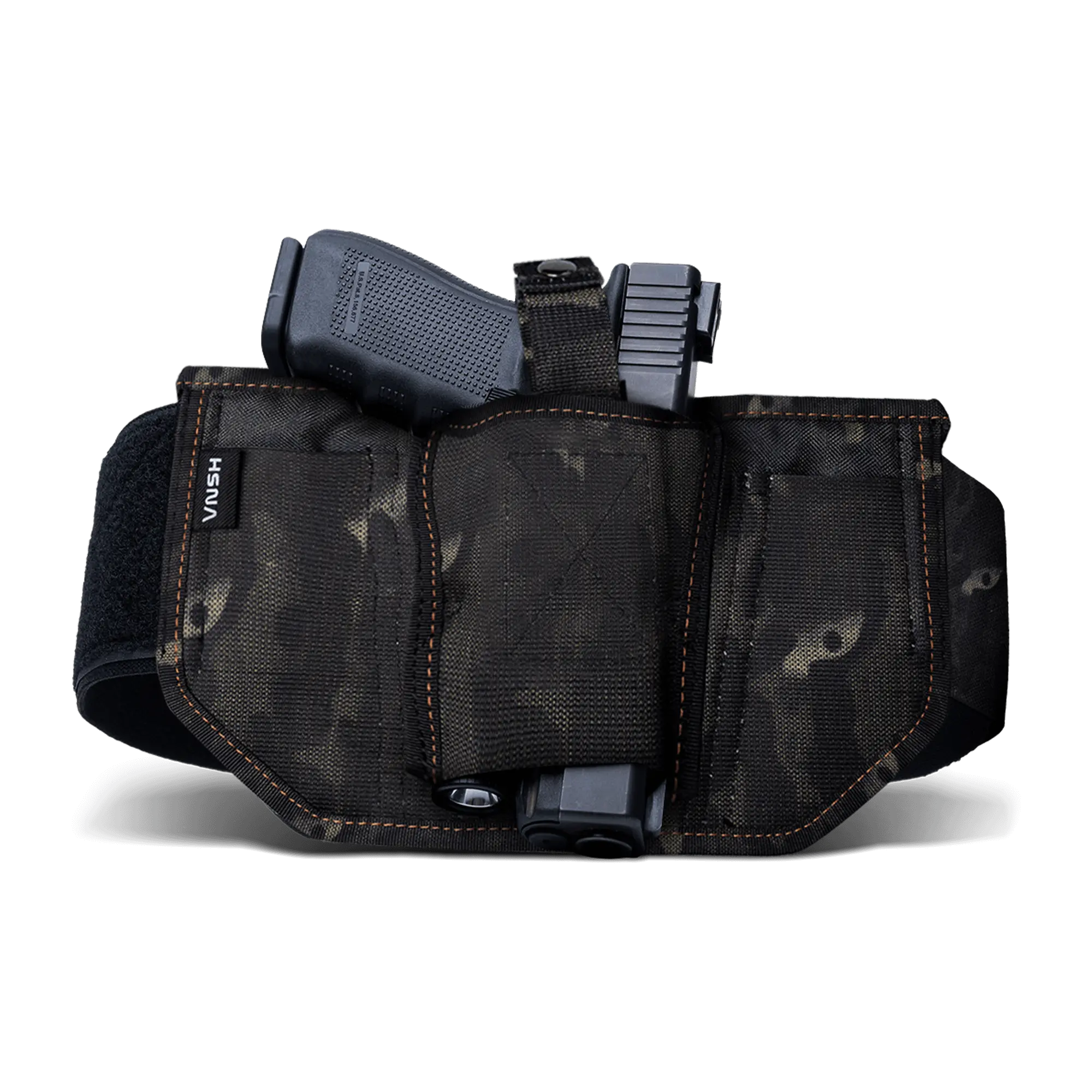 VNSH Belly Band Holster – Ambidextrous Concealment With 2 Mag Pouches, XL Fits 49-68 Inch Waist-929515